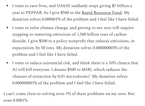 roryfenton's tweet photo. Sometimes it can feel pointless to make tiny dents in massive problems. I've written a bit on how I stay hopeful. https://t.co/5dSrs2QHWq