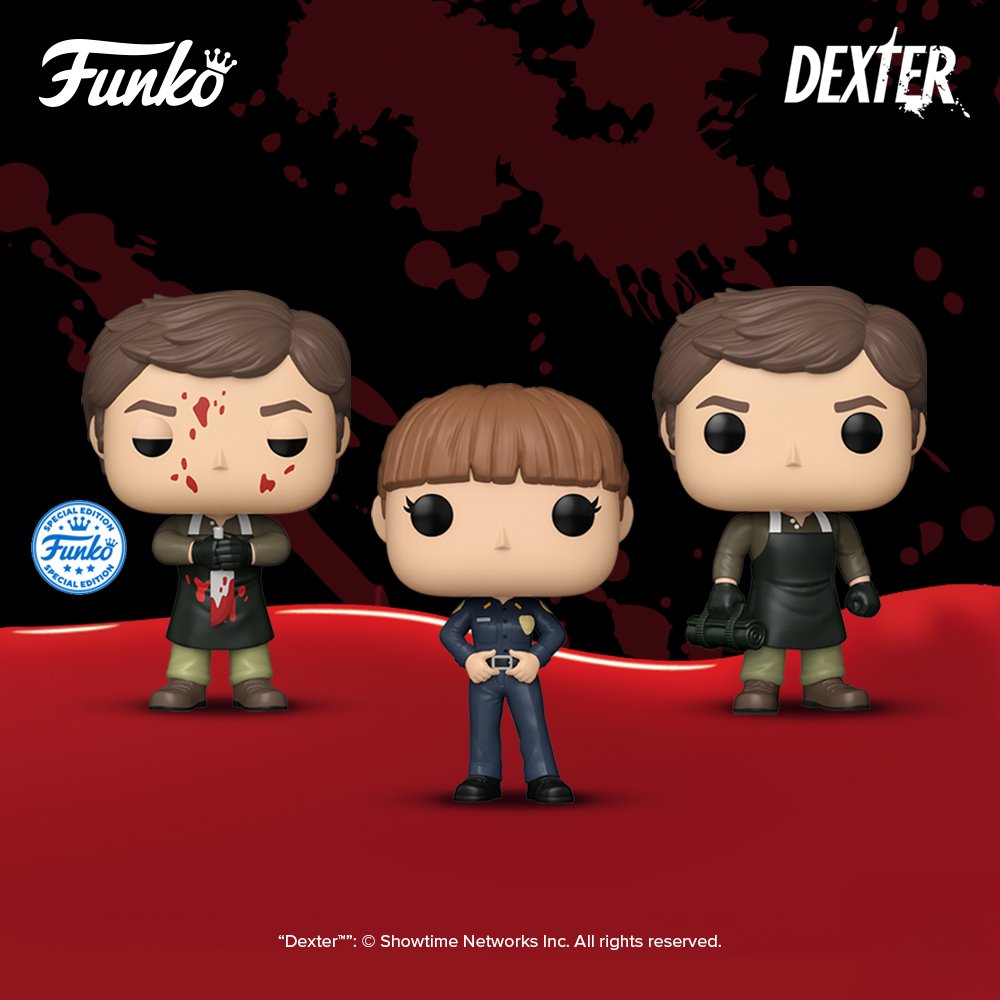 The Morgans have arrived! 🔪🩸 Grab this killer pair from the new line of Dexter Funko POP! collectibles. bit.ly/4iutd1H #Funko #FunkoPOP #Dexter