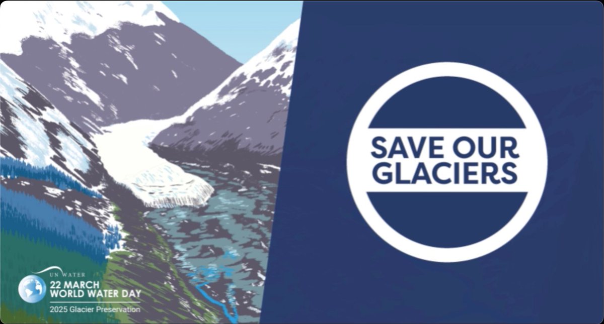 🏞️ Did you know?

🏔️ 70% of Earth’s freshwater exists as snow or ice, making meltwater from glaciers essential for life.

💧 This #WorldWaterDay, let's put glacier preservation at the core of taking #ClimateAction and solving the global water crisis.

🌊 un.org/en/observances…
