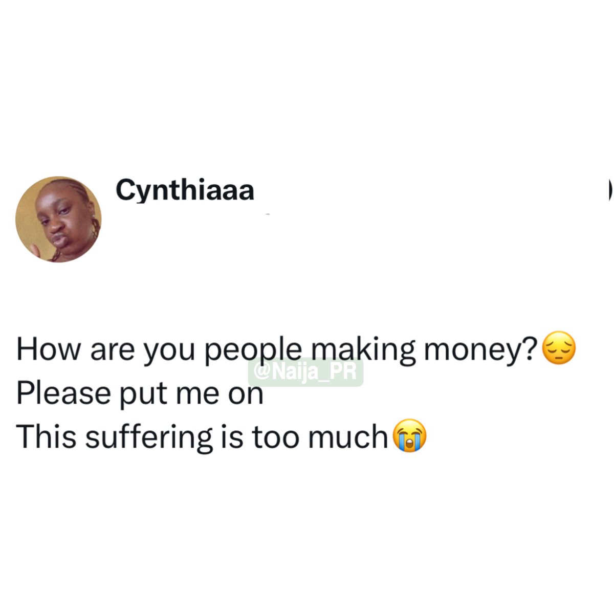 Naija tweet media