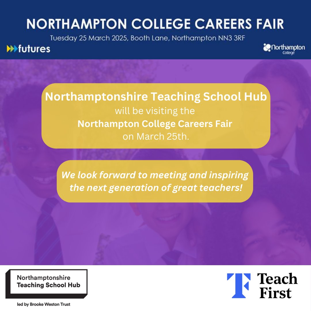 Train to Teach with Northants Teaching School Hub tweet media