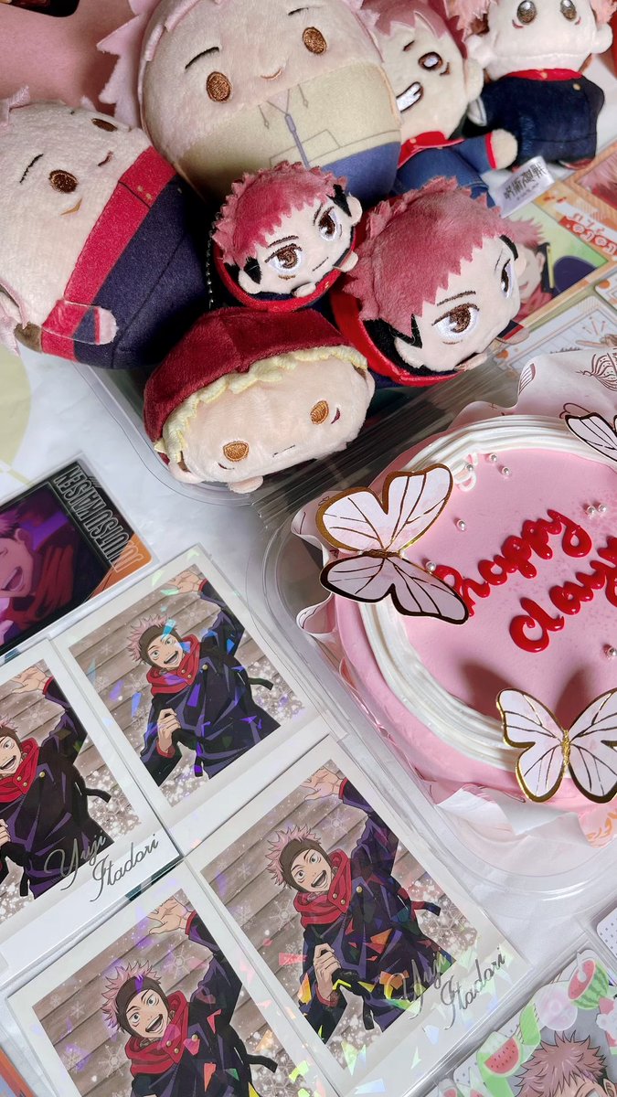 minsuz_'s tweet photo. Happy Birthday Yuuji Itadori ���❤️💕🎂🌷✨
Cám ơn em vì tất cả, toy iu em nhìu nhìu lémmmm 🥹🫶🌷✨

#虎杖悠仁生誕祭2025
#虎杖悠仁誕生祭2025 https://t.co/z5vJt9cbY4