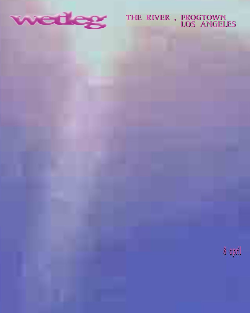 hey there neighbor 🐴 been a while hasn’t it? why dont u come on down to the bottom of our garden? its about time we had ourselves a little gathering. just a couple of special nights in NYC and LA. Moisturizer Valley residents get first dibs on March 28 wetleg.ffm.to/laylo