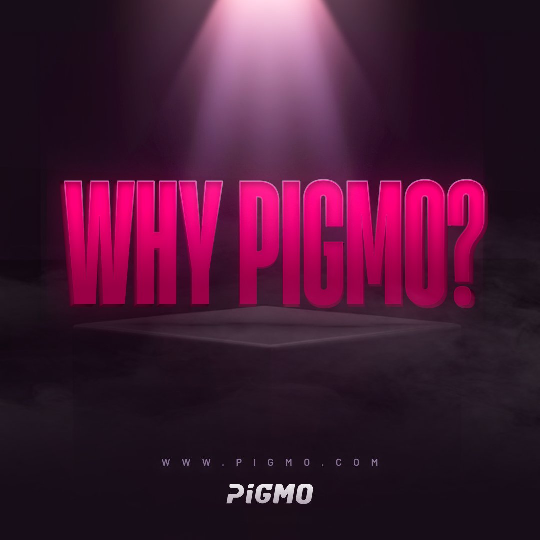 WHY PIGMO?

A THREAD 🧵 👇