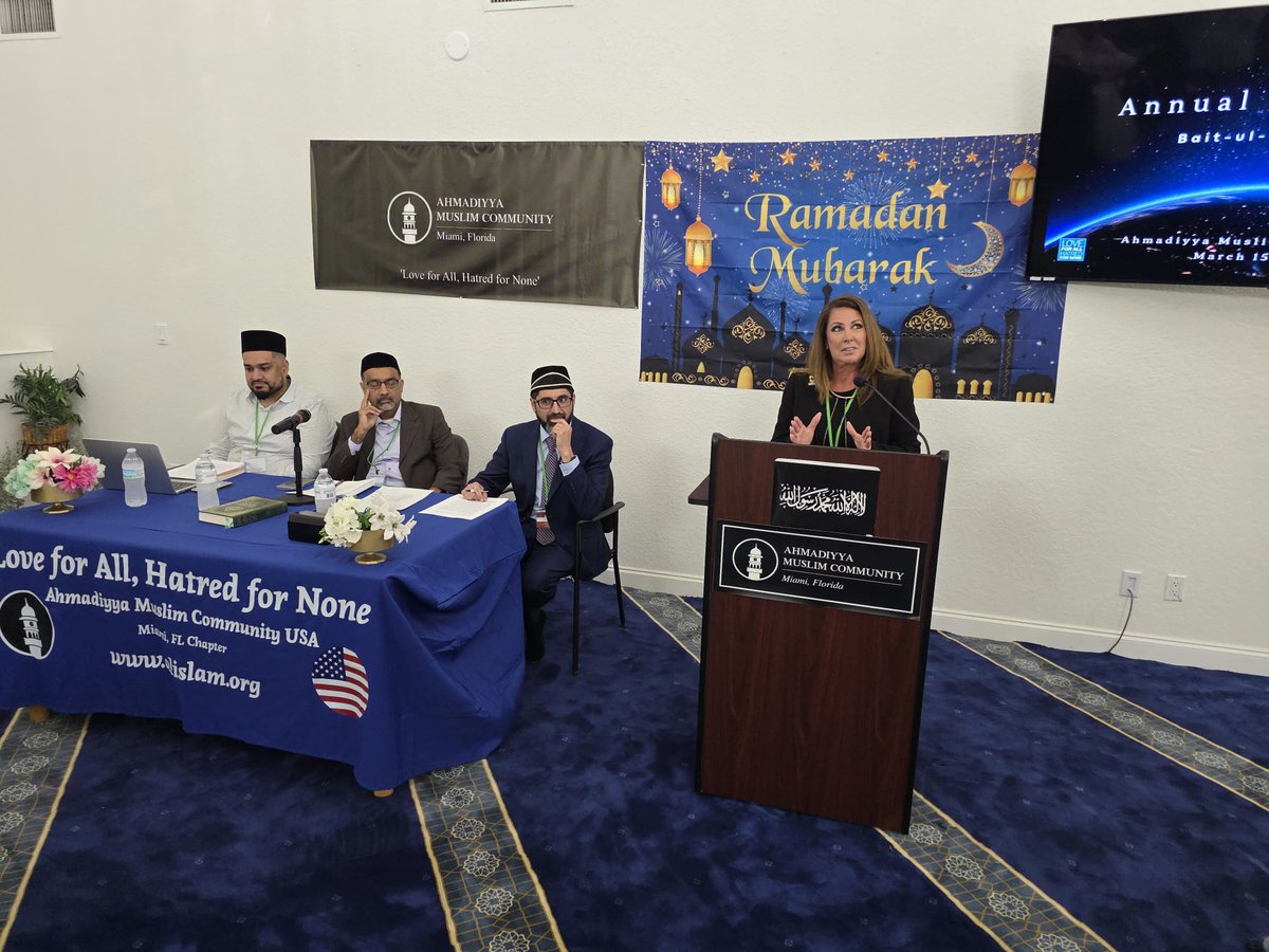 MiamiIslam's tweet image. Had a great time at our Ramadan Interfaith Iftar and Dinner with Mayors @WayneMessam @MayorCooper  discussing Peace and the true teachings of Islam @TrueIslamUSA