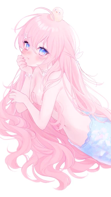 it's my birthday ! wanted share some of my favorite art pieces that i drew! #ariru_merm 