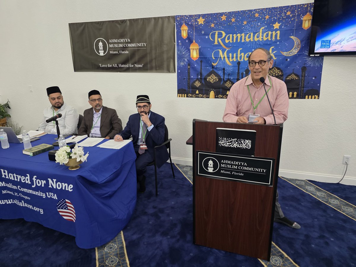 MiamiIslam's tweet image. Great speakers at our Ramadan Interfaith Iftar and Dinner discussing @Voices_4_Peace