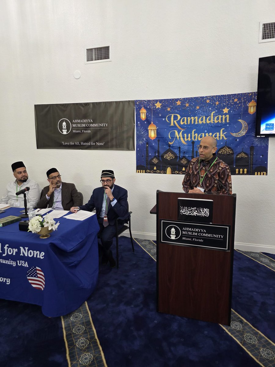 MiamiIslam's tweet image. Great speakers at our Ramadan Interfaith Iftar and Dinner discussing @Voices_4_Peace