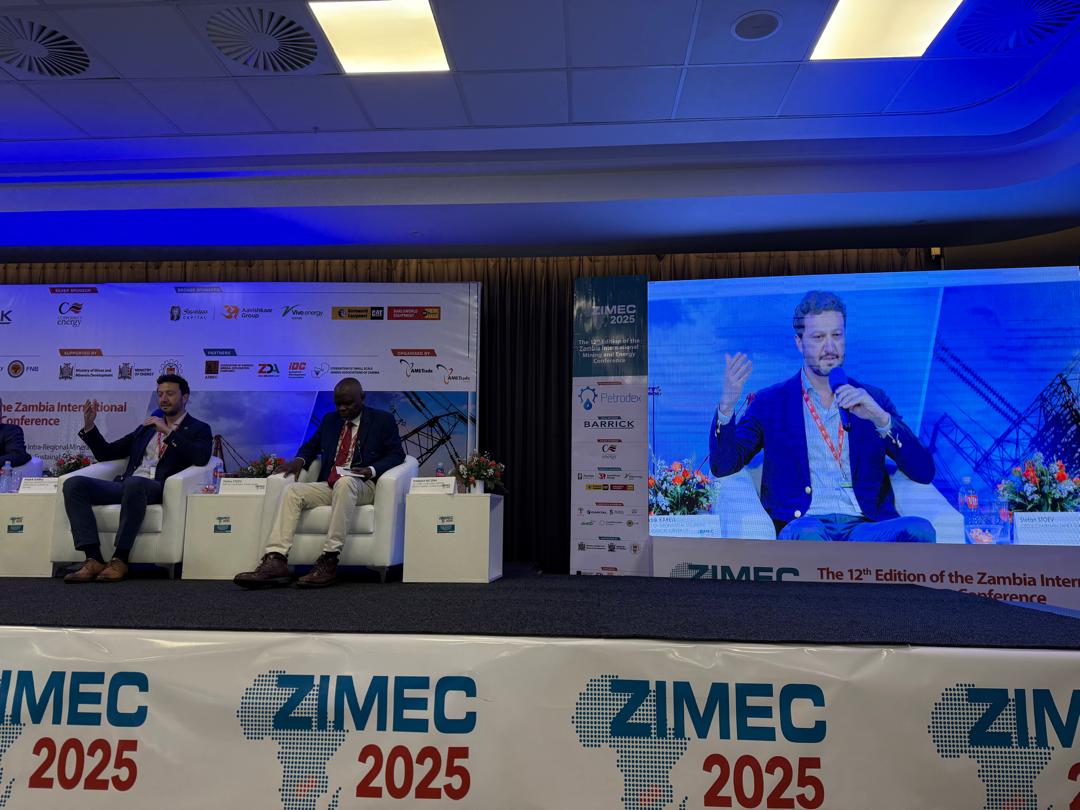 MINEX04784167's tweet photo. #minex CEO Dr. Stefan Stoev speaking at the #ZIMEC25 on #SustainableDevelopment, #rawmaterials, #Resources, #Resourceinvesting, #mininginvestment, #miningwithprinciples, #rawmaterials, #CriticalMinerals https://t.co/22Q11UK6v7