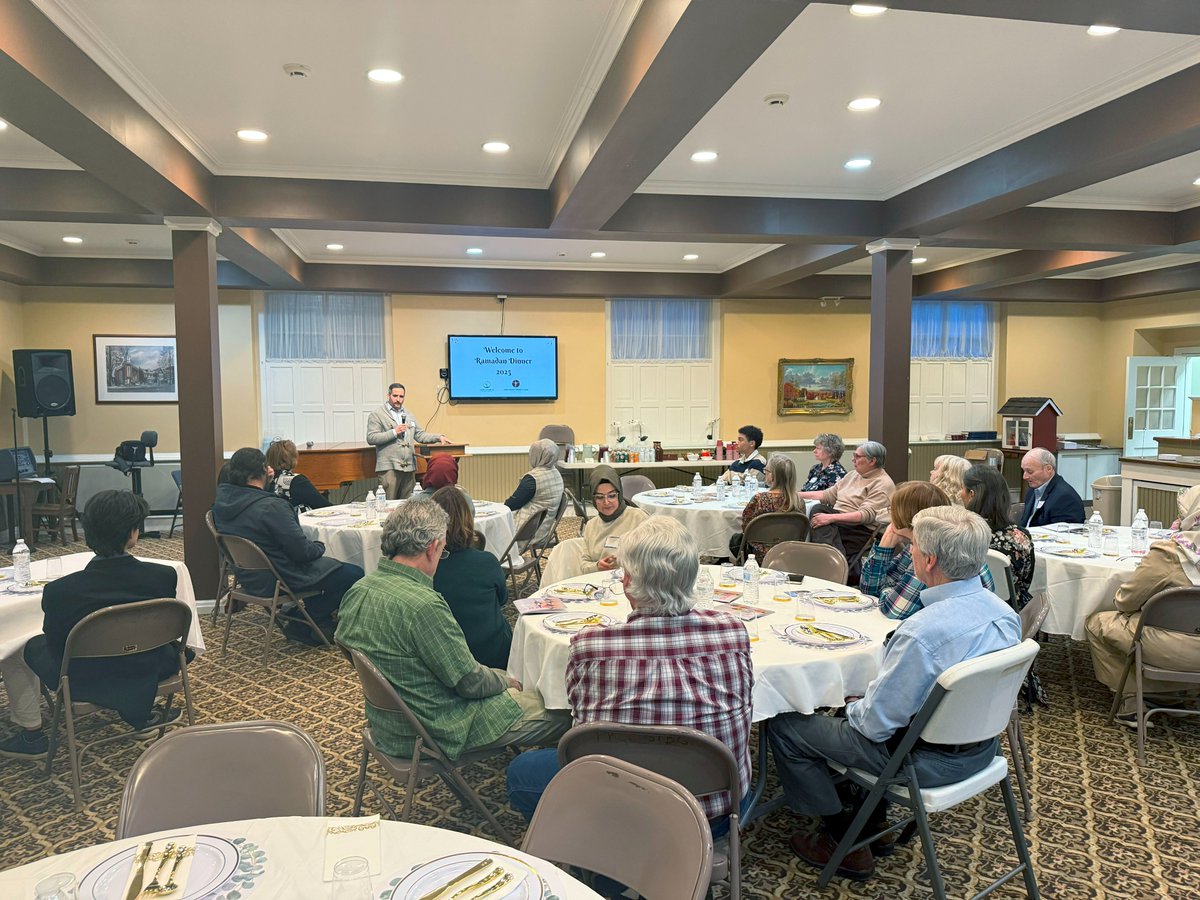 We had the pleasure of sharing an iftar dinner with the community at First Presbyterian Church of Stroudsburg. It was a night filled with shared reflections on faith and fasting and a deep sense of connection.

Moments like these remind us of the power of coming together,