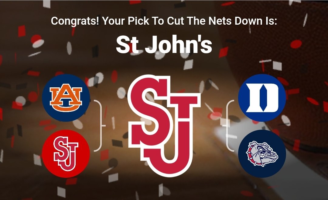 I got Saint Johns winning it all !!!