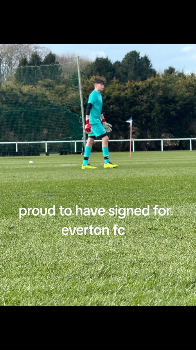 Unbelievably proud of our <a href="/EthanLawtonGK1/">Ethan Lawton</a> signing for everton fc today.   Well done on signing your first contract with everton son. We are all so proud of you. Keep working hard and enjoying your football. Your me and your mum and you're sisters are so proud of you.