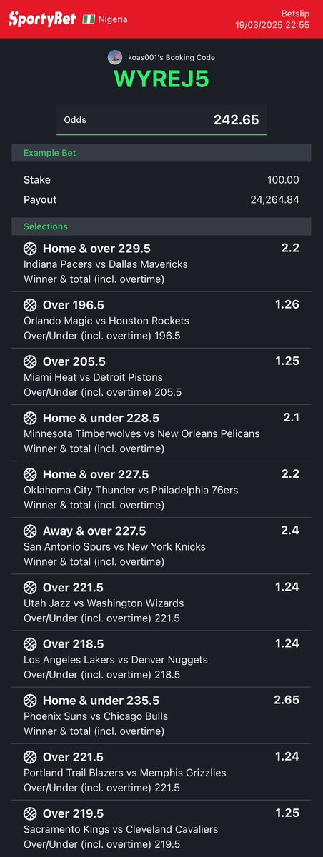 Emmanuel_Tips's tweet photo. NBA🔞🔞🔞🏀🏀🏀🏀 $BOI

WYREJ5

MKWHN0

ZDCGRR https://t.co/s0wrrXzS0V