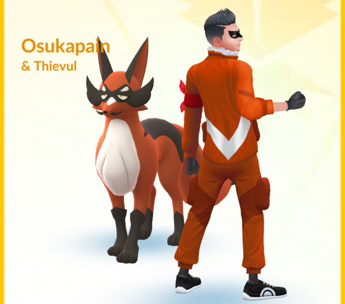 osukapain's tweet image. Nickit drip out cause why not 🦊 

#DripKing
#pokemongo
#Stylesavant