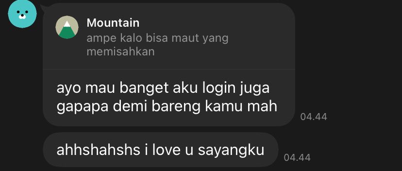 balada pacaran beda server