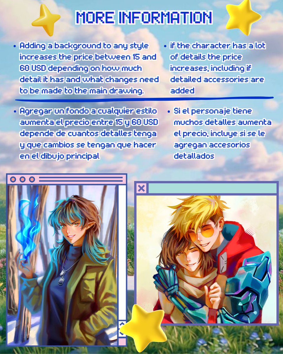 AlwaysAlele's tweet image. ⭐️COMISIONES ABIERTAS⭐️
-No hago NSFW
-Cualquier duda manden mensaje
#commissionsopen #commissions