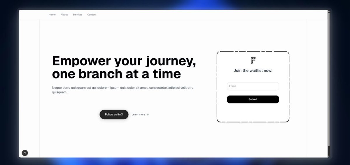 TegiJez's tweet image. Finishing touches on my first landing page