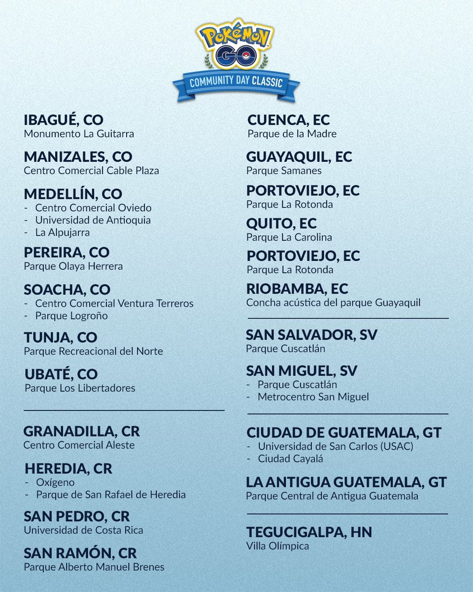 Pokémon GO Latinoamérica tweet media