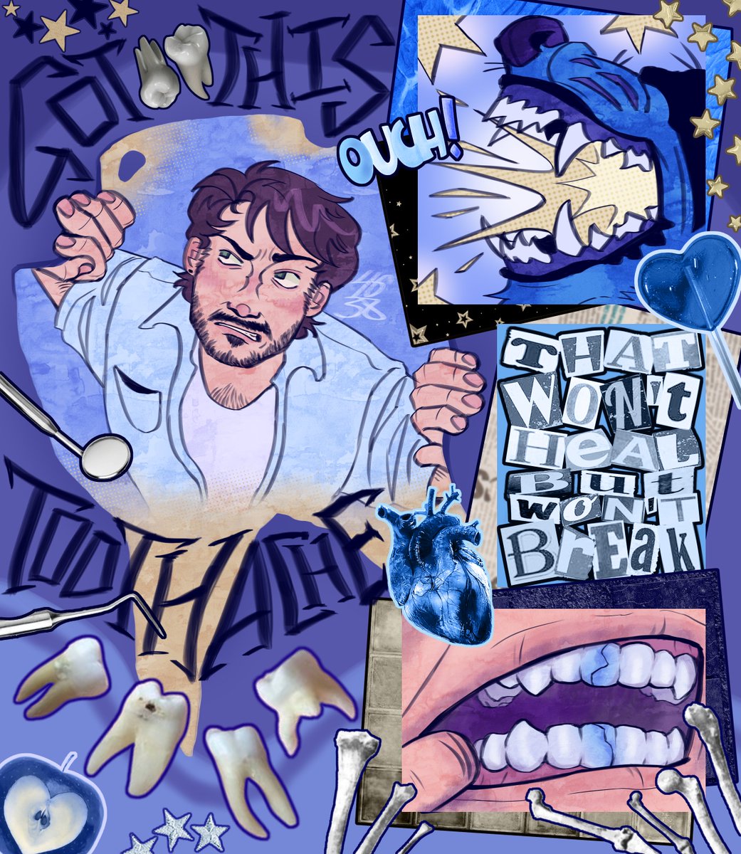 glapedup's tweet photo. happy toothache day to those who celebrate

#jamesmarriott #jamesmarriottfanart https://t.co/7t0zQmg9pu