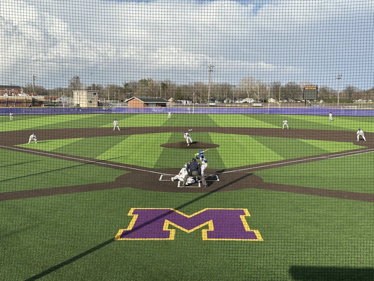 SagesAthletics's tweet photo. The first pitch of the 2025 campaign is a called strike! @MontiSagesBSB hosting Villa Grove. After a short rain delay, the Sages are underway in Monticello #GotTurf #GoSages https://t.co/vshFNlDM2m