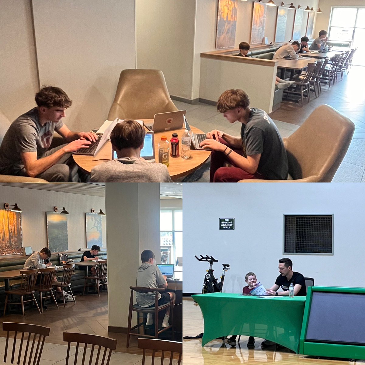 Play hard 🏀
Study hard 📚

LGK!