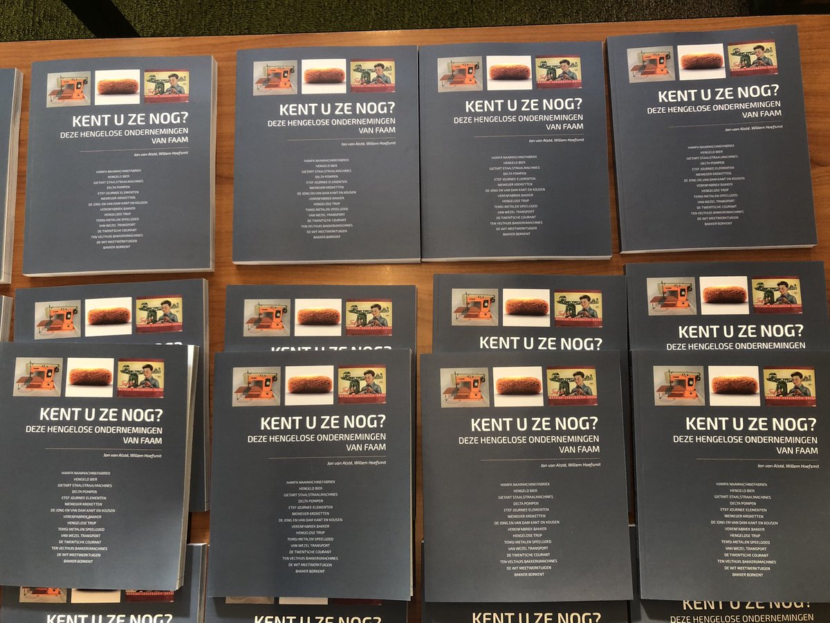 Vanmiddag goed bezochte boekpresentatie bij <a href="/museumhengelo/">Museum Hengelo</a> : over innovatieve middelgrote bedrijven in de tweede helft van de 20e eeuw door Jan van Alste en Willem Hoefsmit. <a href="/hengeloweekblad/">Hengelo's Weekblad</a> <a href="/HengeloPromotie/">HengeloPromotie</a> <a href="/gemeentehengelo/">Gemeente Hengelo</a> <a href="/CollectieOv/">Collectie Overijssel</a>