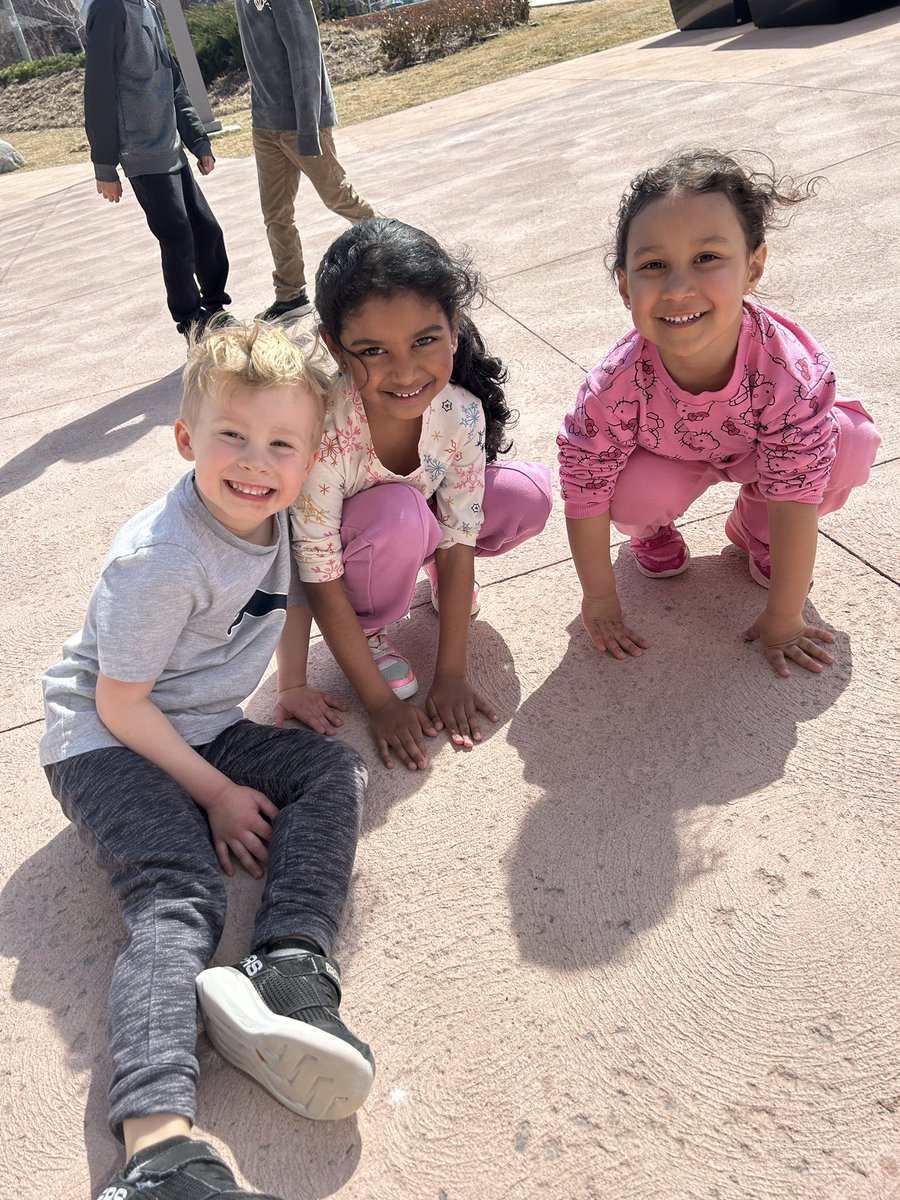 KinderKollegePS's tweet photo. Mrs. McTavish and the KinderKollege Kids were outside enjoying the (almost) Spring sunshine 🌞 and the spectacular warm temperatures this morning! 😎
#welcomespring #werereadyforspring #spring #springiscoming #springisjustaroundthecorner #feelslikespring #sunshine #warmweather https://t.co/Pgt0FhAlI0