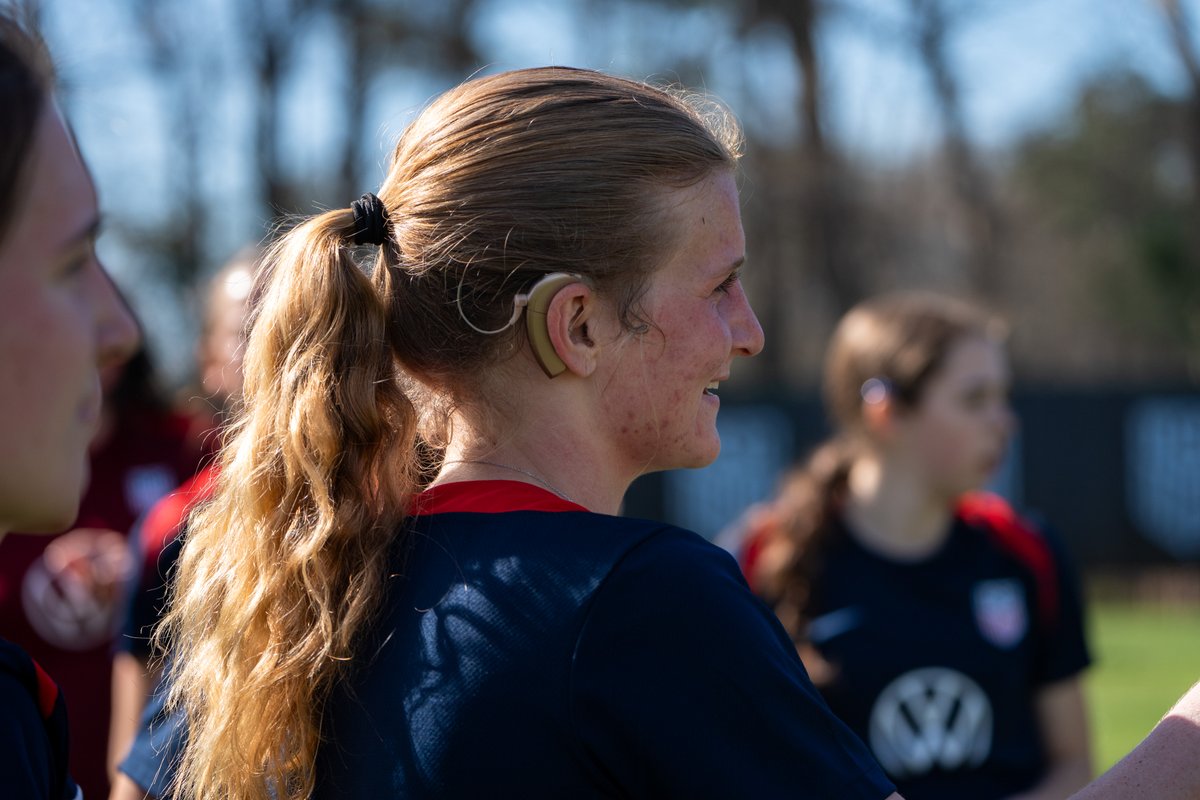 ussoccer_ENT's tweet photo. The #USdeafWNT has kicked off the fourth annual Invitational!

#ADAPTandTHRIVE presented by Haleon https://t.co/74eBPprfcn
