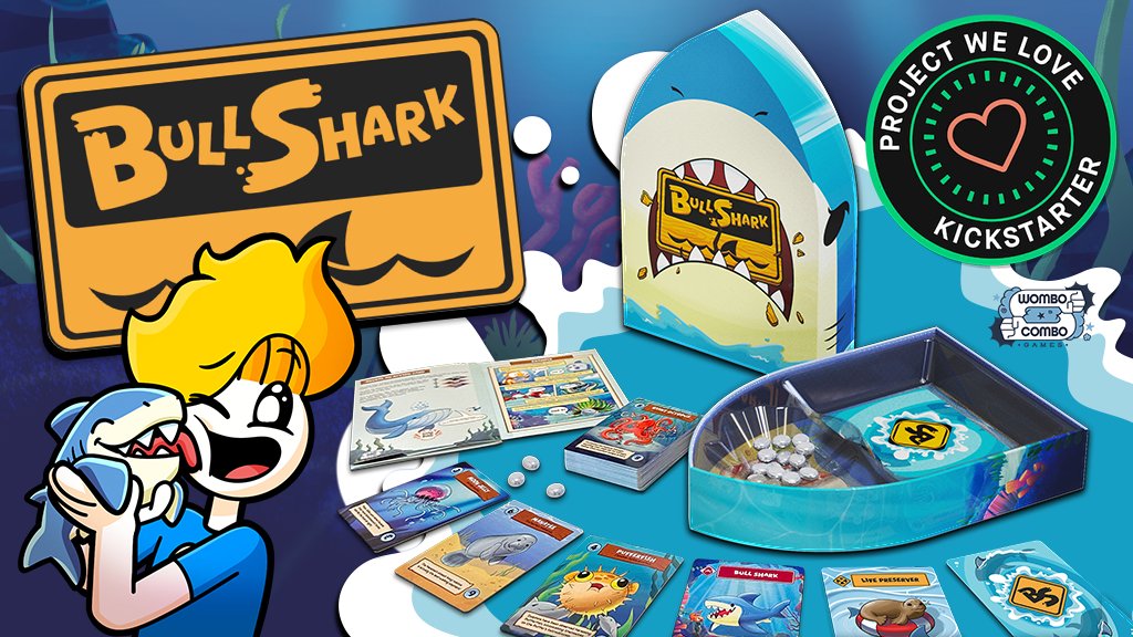 CadenCheron's tweet photo. NINE DAYS left on the "Bull Shark" #Kickstarter! Go pick up some goodies today!! #Haminations

👉 https://t.co/lalB7FfBXC https://t.co/bfSLNvkZ6Q
