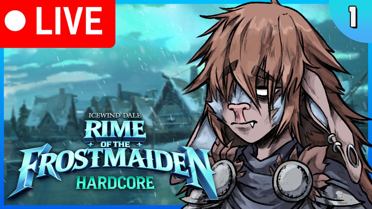 BrettUltimus 🎲🦝 (@brettultimus) on Twitter photo It's HARDCORE SESSION 1 DAY! Watch as we begin our adventures in Icewind Dale : Rime of the Frostmaiden HARDCORE today at 8pm EST! Starring <a href="/Egocider/">Juniper</a> <a href="/Mrlawlman1/">Lawlman</a> <a href="/Lobosjrgaming/">Lobosjr</a> <a href="/TheCrownedDM/">👑 Crowned Dungeon Master 🎲</a> <a href="/TomFawkes/">Tom Fawkes</a> !
On Twitch AND YouTube! It's HARDCORE SESSION 1 DAY! Watch as we begin our adventures in Icewind Dale : Rime of the Frostmaiden HARDCORE today at 8pm EST! Starring <a href="/Egocider/">Juniper</a> <a href="/Mrlawlman1/">Lawlman</a> <a href="/Lobosjrgaming/">Lobosjr</a> <a href="/TheCrownedDM/">👑 Crowned Dungeon Master 🎲</a> <a href="/TomFawkes/">Tom Fawkes</a> !
On Twitch AND YouTube!