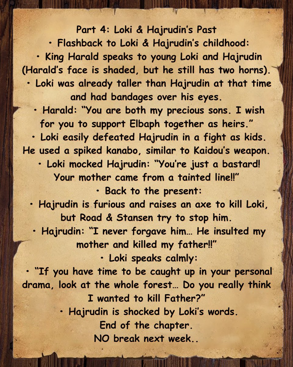 Z_OPNA's tweet photo. Full chapter summary #ONEPIECE1143 https://t.co/mKUYS6pWKL
