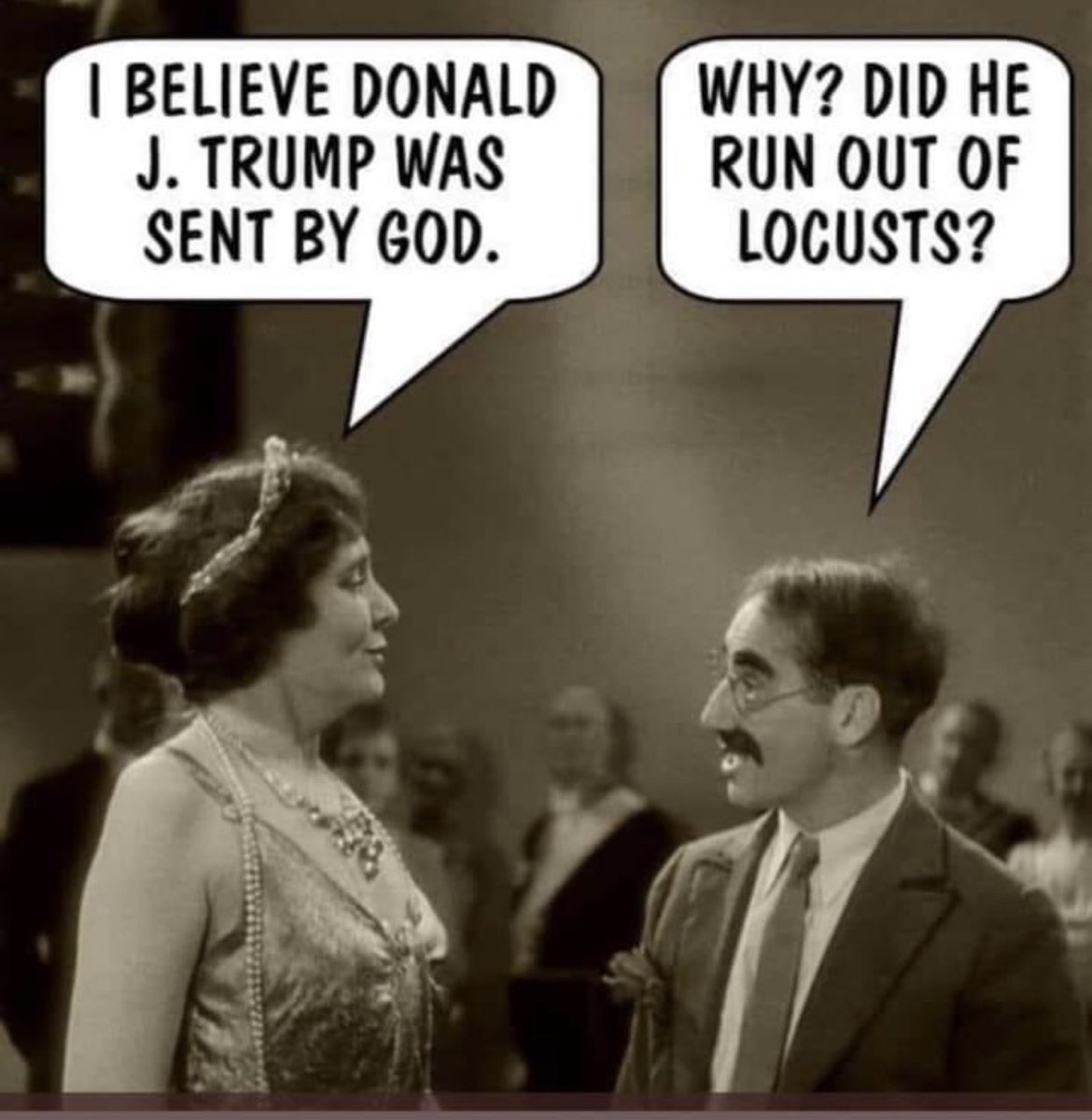 HEY EVANGELICALS—how do ya like THIS??  #ChuckandJim #LoserTrump