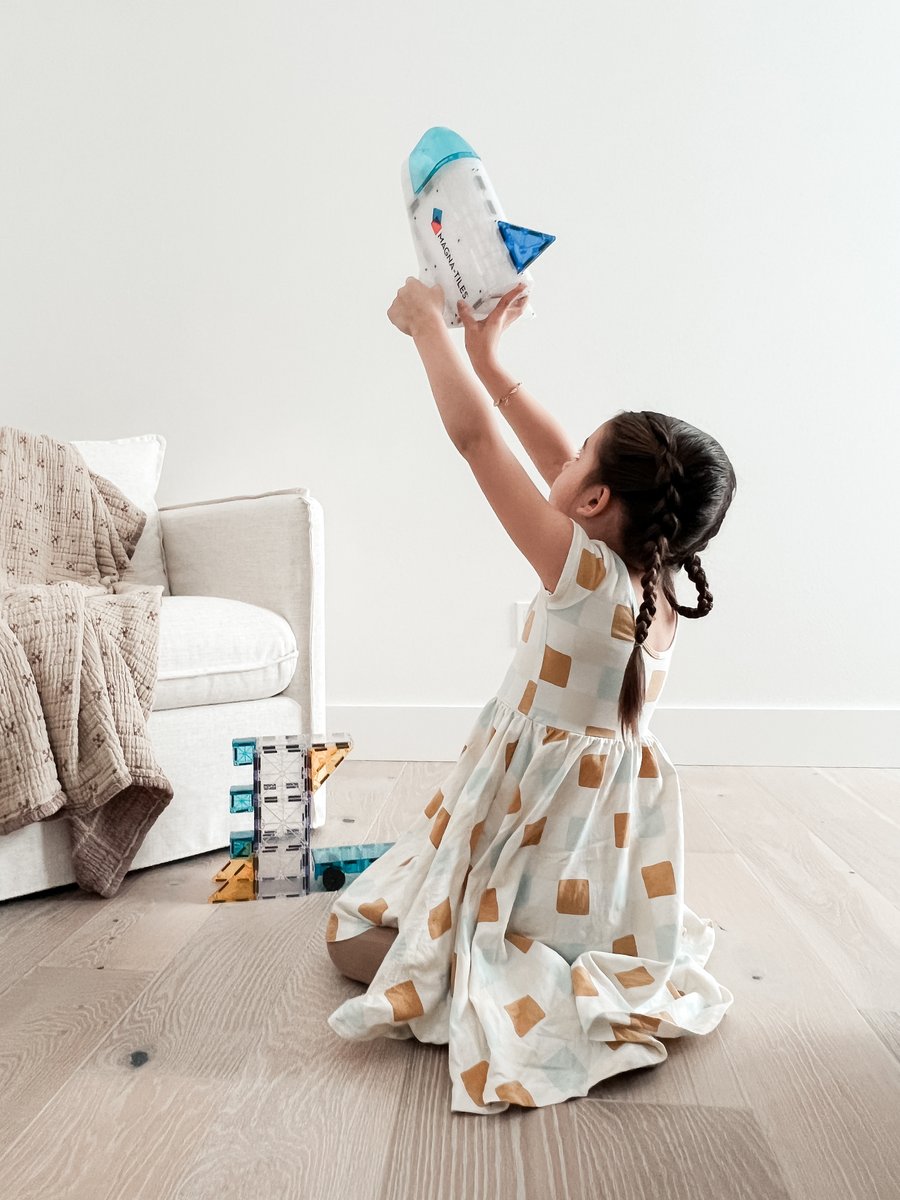 Blast off into meaningful play with MAGNA-TILES! ✨ Our sets are great for boosting imaginations and creativity. 

#MAGNATILES #magnetictiles #kidstoys