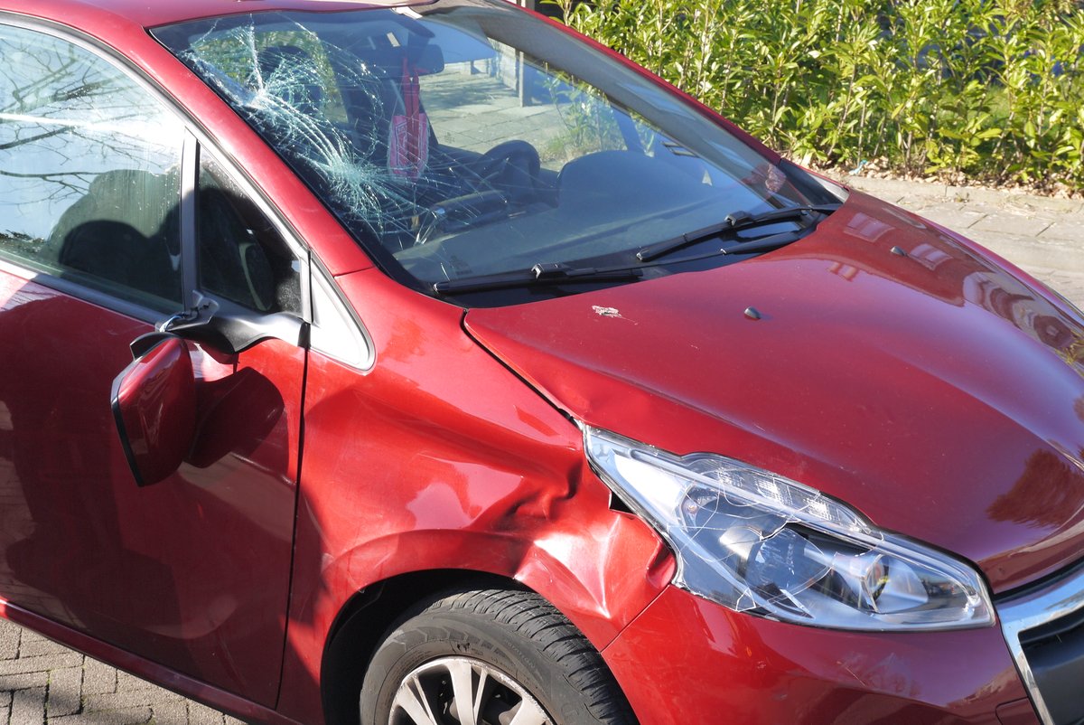 Aanrijding tussen fatbike en auto in Dedemsvaart