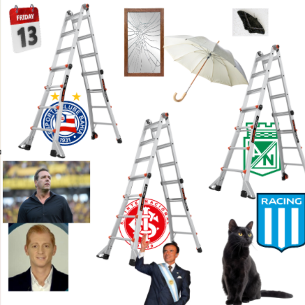 Dia 2 mufando a Bahia, Inter y Atletico Nacional