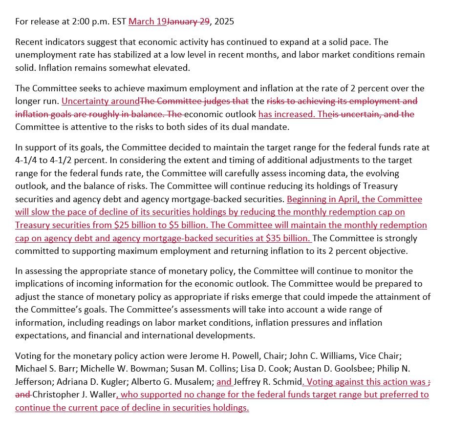 Official Fed notes
