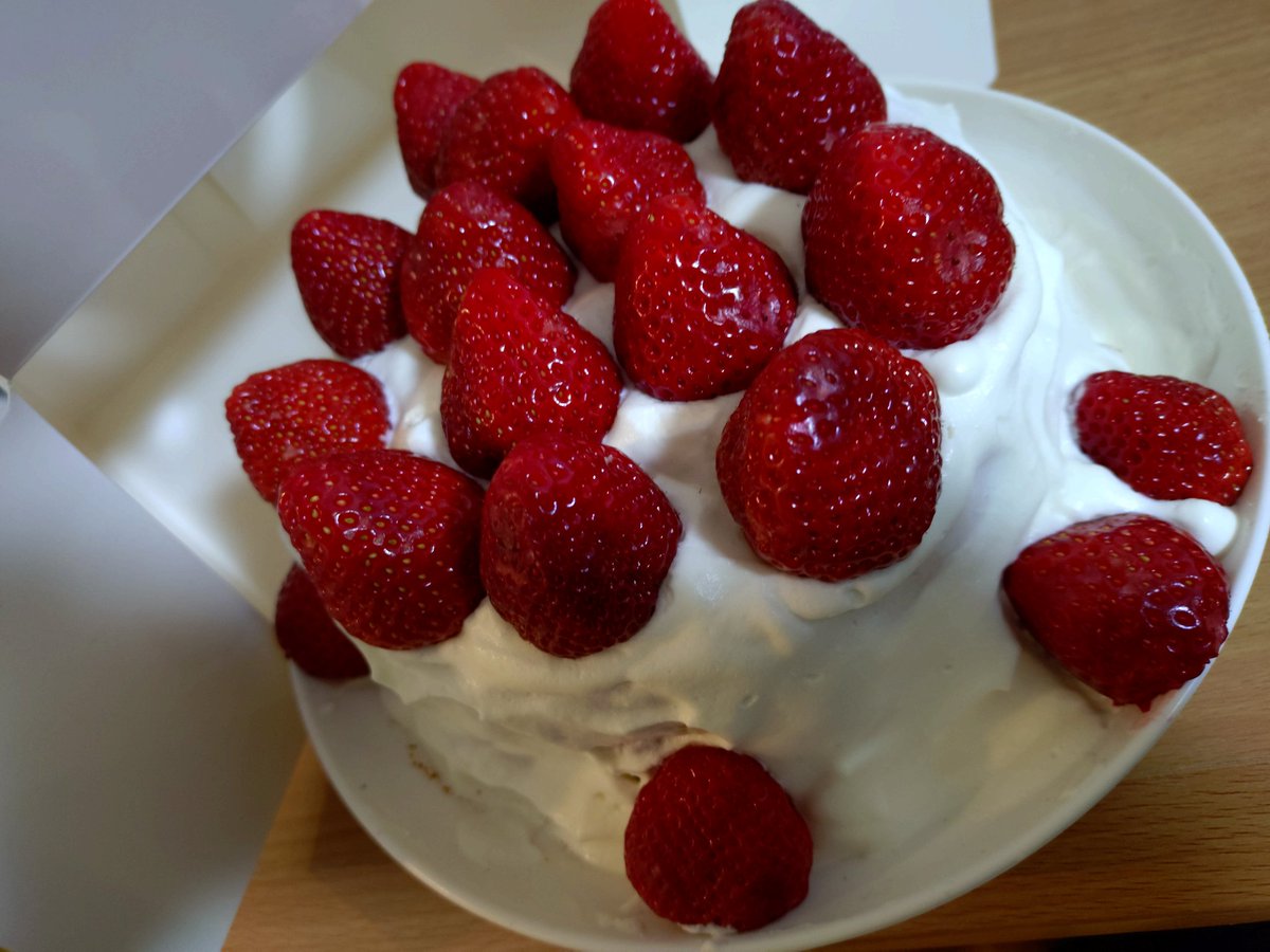 ケーキ作ったけど物理的に箱に入らず、持っていけないことが確定して詰みました。お疲れ様です。