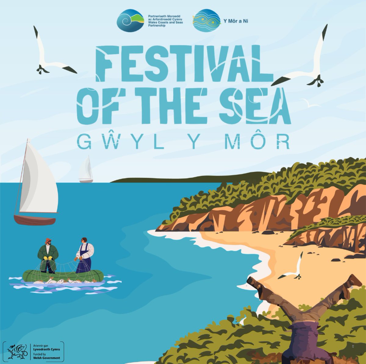 Join the Festival of the Sea in Flintshire this weekend for FREE - fun for all the family! 🌊🎉

📍Flint Castle 
🗓️Saturday 22 March
⏱️10am – 5pm

Dive into a day of activities, stalls and workshops that celebrate the marine environment.

👉orlo.uk/WdNt4

#YMôraNi