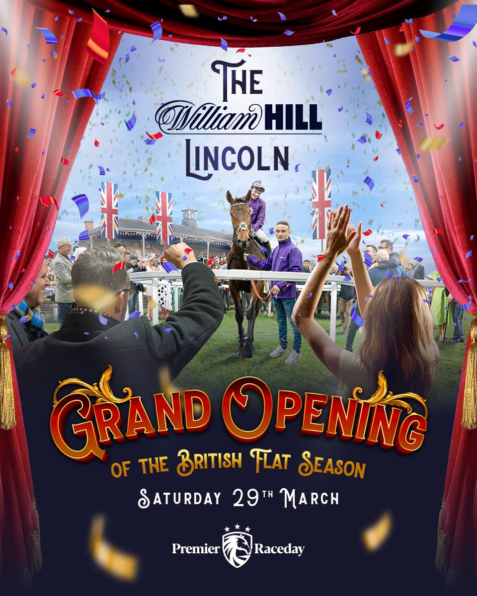 Go Racing in Yorkshire (@yorkshireracing) on Twitter photo 🚨 𝐖𝐈𝐍! 𝐓𝐢𝐜𝐤𝐞𝐭𝐬 𝐭𝐨 𝐭𝐡𝐞 𝐋𝐢𝐧𝐜𝐨𝐥𝐧 𝐚𝐭 𝐃𝐨𝐧𝐜𝐚𝐬𝐭𝐞𝐫 🏇
The flat season is almost here and we are giving you the chance to win two tickets to the opening meeting at <a href="/DoncasterRaces/">Doncaster Racecourse</a>! To enter, make sure you are following us and Doncaster, like & share this 🚨 𝐖𝐈𝐍! 𝐓𝐢𝐜𝐤𝐞𝐭𝐬 𝐭𝐨 𝐭𝐡𝐞 𝐋𝐢𝐧𝐜𝐨𝐥𝐧 𝐚𝐭 𝐃𝐨𝐧𝐜𝐚𝐬𝐭𝐞𝐫 🏇
The flat season is almost here and we are giving you the chance to win two tickets to the opening meeting at <a href="/DoncasterRaces/">Doncaster Racecourse</a>! To enter, make sure you are following us and Doncaster, like & share this