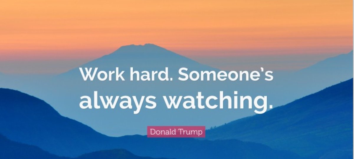 trumpigeon's tweet photo. thats correct!! most of the time the boss will see you that 1 moment u are taking to a co-worker #maga #workhard #workattitude #coffee https://t.co/uAdfFvdbo4