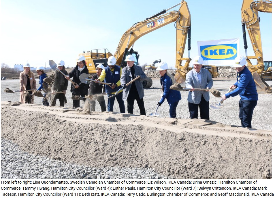 BayObserver's tweet photo. Ikea bringing massive customer service distribution centre to Hamilton
https://t.co/KcVqHF41Jv #Hamont #BurlON #Ikea #InvestinHamilton https://t.co/puXQRIQm3Q