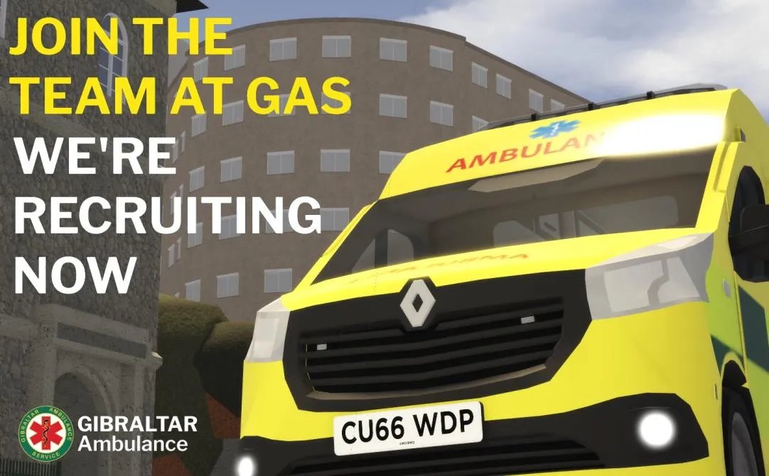 🚑 | The Gibraltar Ambulance Service have opened applications for Direct Entries &amp; Student Clinicians to join the service.  

Find out more👉discord.gg/XFXYyRKfgk