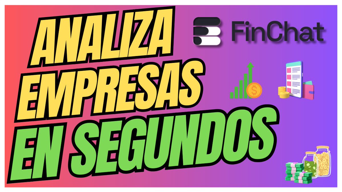 Best182Ivn's tweet image. 👉TUTORIAL de FINCHAT.IO con IA INTEGRADA: ¿MEJOR PLATAFORMA para VALORAR y ANALIZAR de EMPRESAS?📊🔍 #finchat.io @finchat_io #análisisdeempresas #valorarempresas #IA 

youtu.be/-Ee4b9lipZE