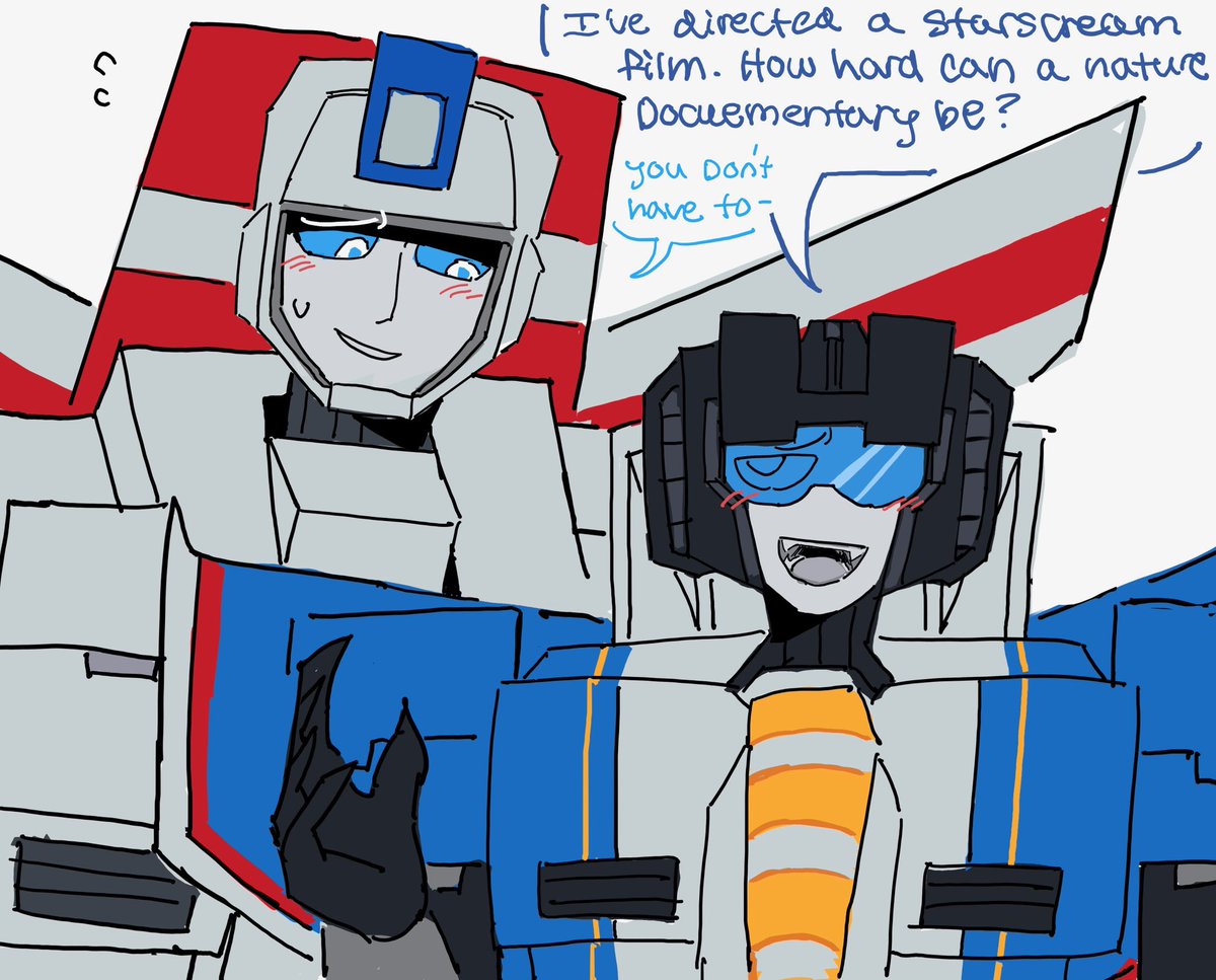 sounstarr's tweet image. The voices in my head #thundercracker #jetfire #Transformers