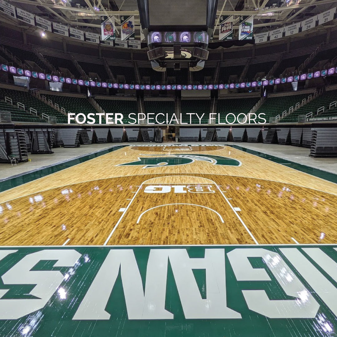 Good luck on your upcoming game Michigan State Spartans and  thank you for choosing @fosterfloors
<a href="/michiganstateu/">MSU</a> <a href="/MSU_Basketball/">Michigan State Men's Basketball</a> 

foster.us/post/universit…