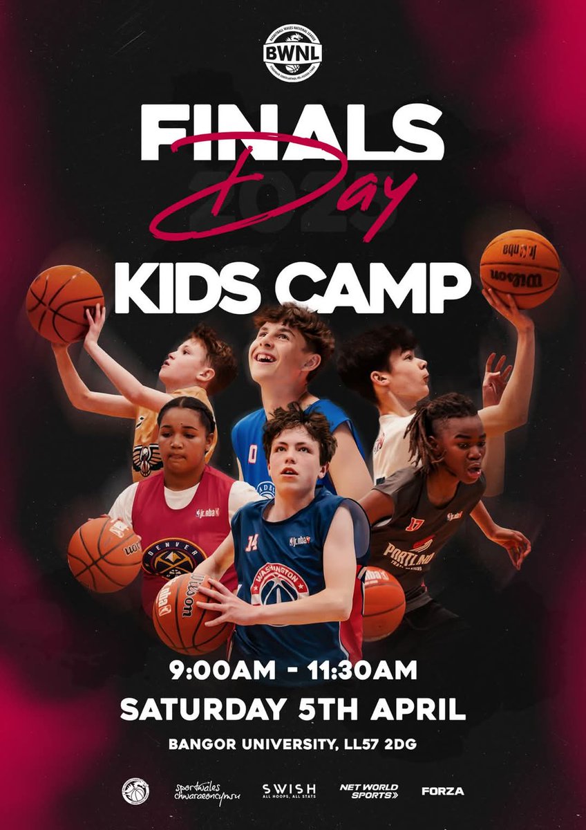 🚨🏀 Basketball Wales National League Finals Day Camp! 

💰 Cost: Just £5 per player – and that includes FREE entry to the National League Finals Day! 🎟️🔥

📩 Sign up now:

basketballwales.sport80.com/public/wizard/…