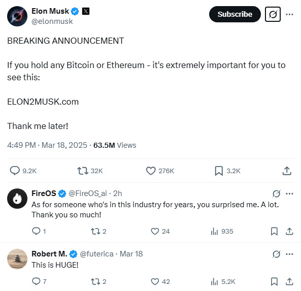 mickey6916's tweet photo. @elonmusk @JDVance @WhiteHouse Thank you, Elon, this is perfection https://t.co/vNk395wLDh