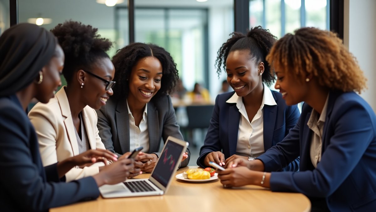 richly_chege's tweet photo. Just created AI image prompts for forex trading strategy through the ALX AI Starter course! 🚀 theme: empowering women balancing family, career and financial freedom. specific prompts create powerful visuals, aspirations made visible. #ALXAIStarter #AfricanWomenInFinance #AIImage https://t.co/jXvHnLBv5o