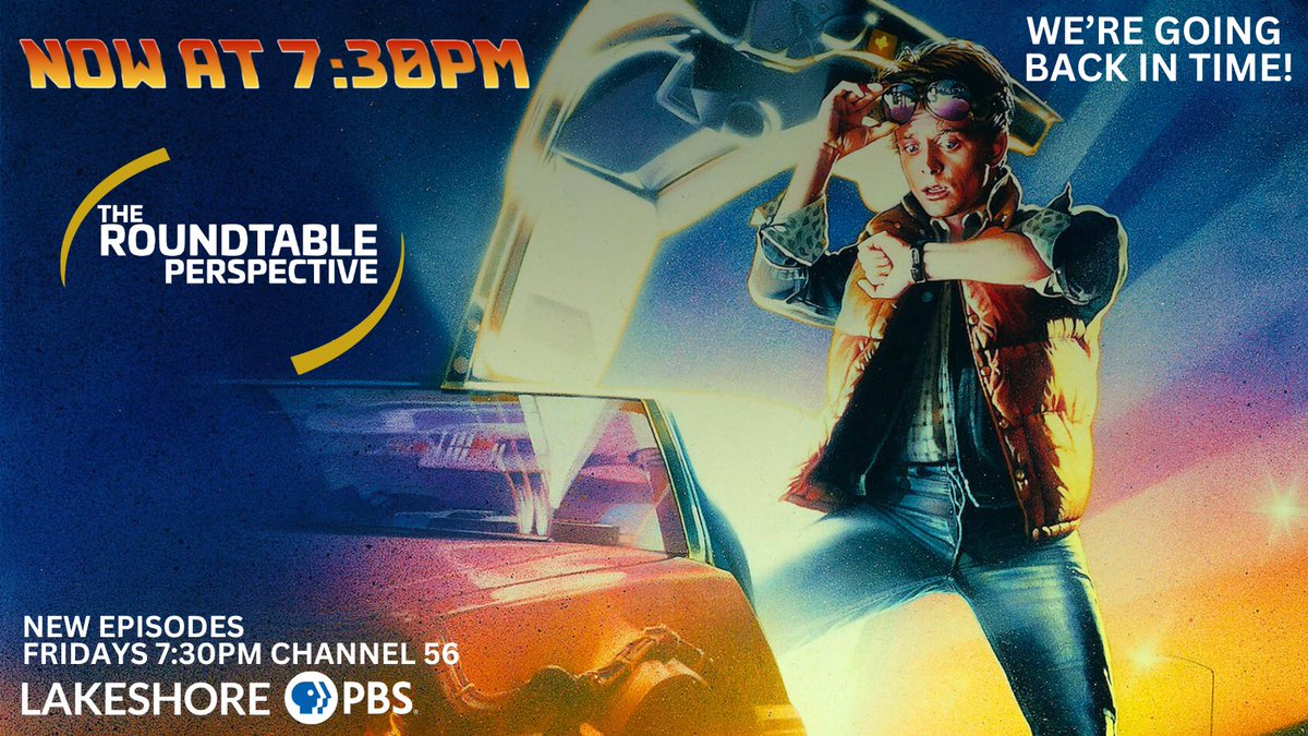 GREAT SCOTT! We're going back in time! But you don't need a time machine, just remember to set your clocks for our NEW TIME SLOT each and every Friday on <a href="/LakeshorePubMed/">Lakeshore Public Media</a> as we now air at 7:30pm each and every Friday! New episode this Friday at our new time! Now that's heavy!