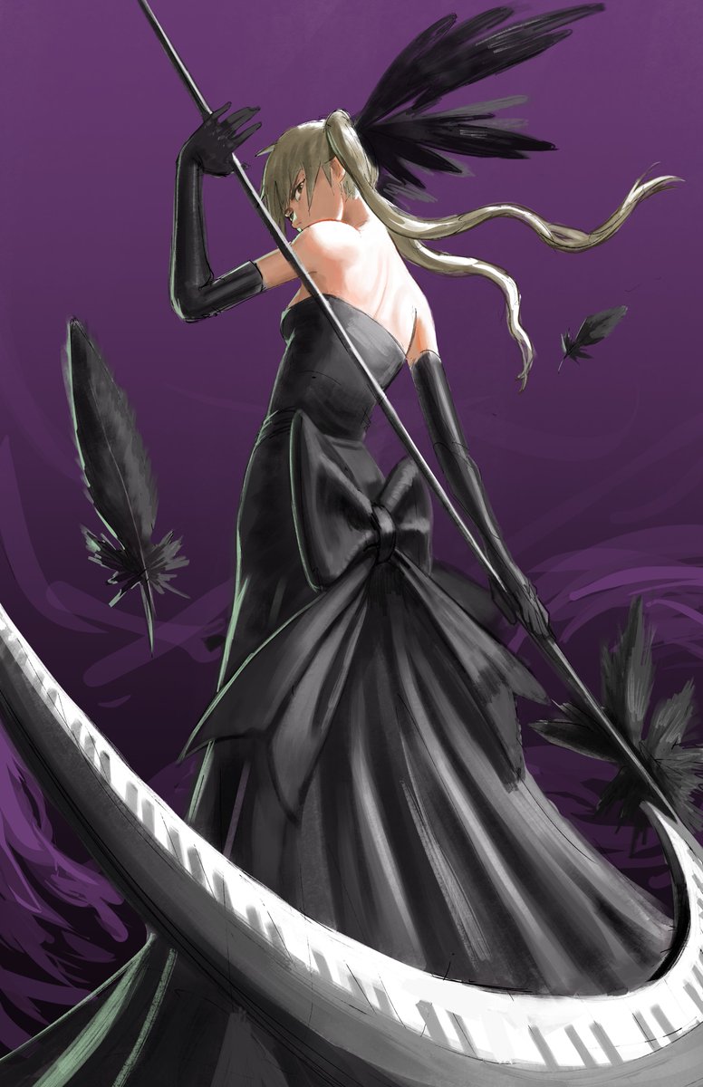 titann_13's tweet image. maka black blood armor